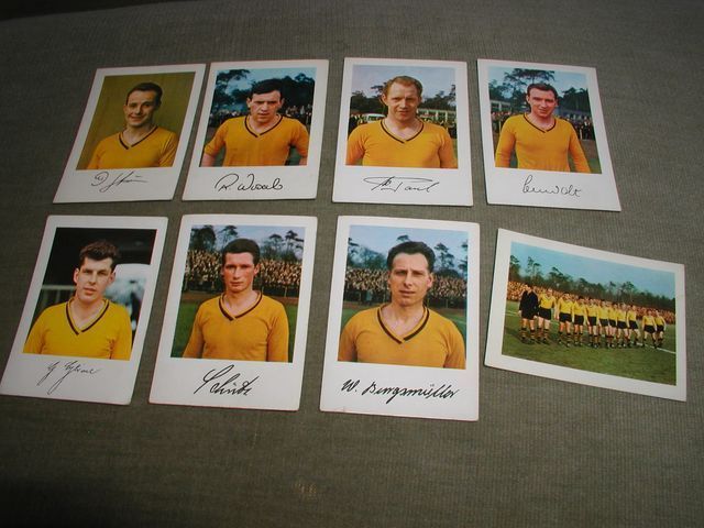 HEINERLE BUNDESLIGA SAMMELBILDER 1963/64 RAR 8 x BVB