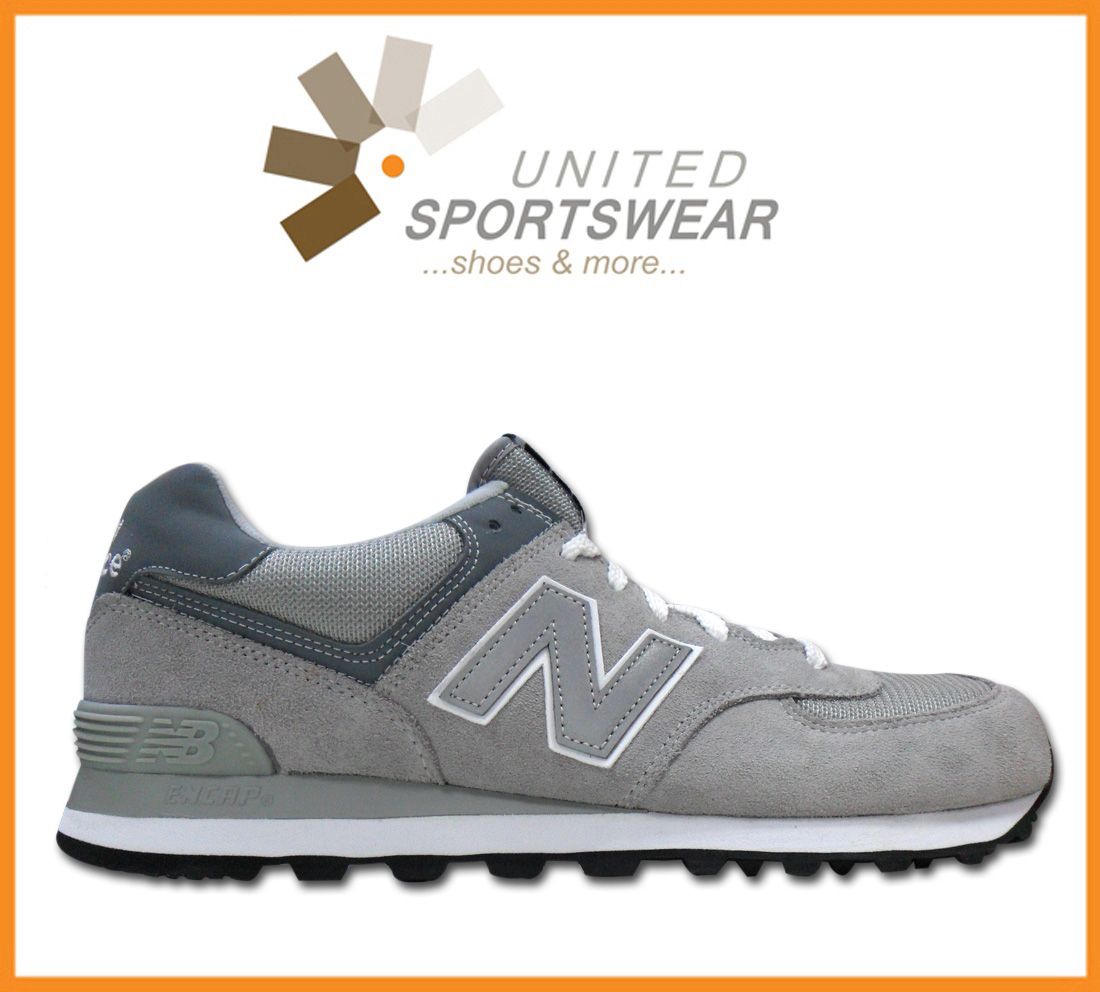 New Balance NB ML 574 BCO Grau Grey 80s Suede UVP 90 € Neu div