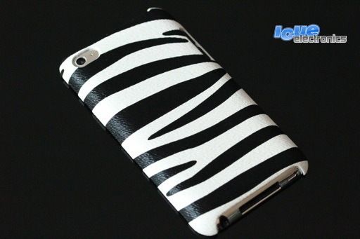 iPod Touch 5G 4G ZEBRA Cover + Display FOLIE Hülle Schutz Tasche