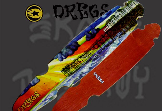 LONGBOARD DANCER DREGS SUPER TANKER PIER COMPLETE