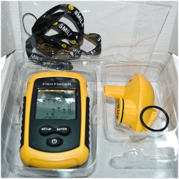 Funk FISCH FINDER   Echolot Funk Fischfinder   Wireless Funkecholot