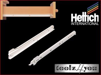 Hettich Teilauszug 800 mm FR 602 Auszüge Schubladen Rollen