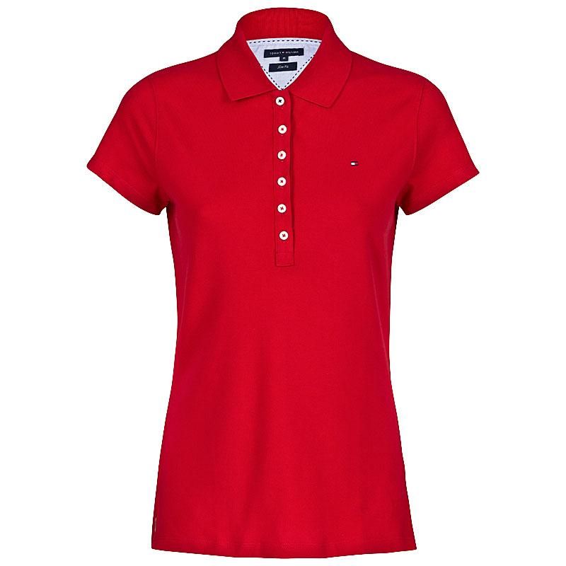 Tommy Hilfiger Damen TH Poloshirt CHIARA Shirts Polo T Shirt