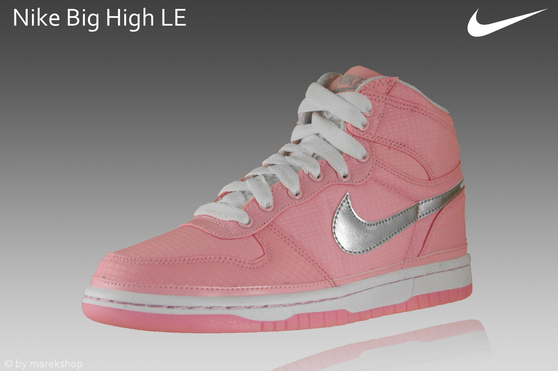 Le Gr.40,5 Schuhe hi Sneaker dunk rosa Textil 358858 602 #2581