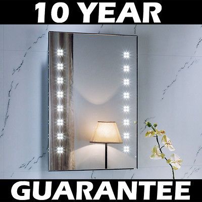 New Illuminated LED Wall Mounted Bathroom Mirrors with Demister