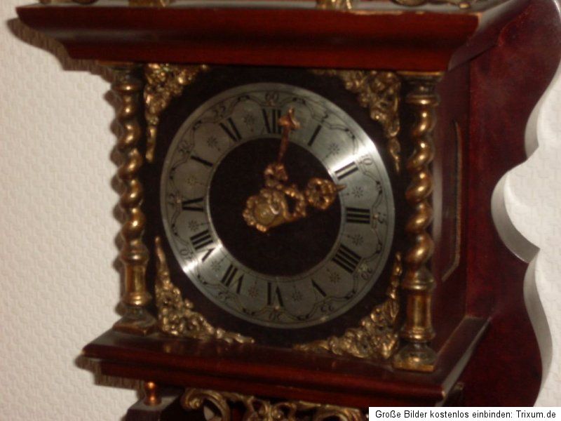 Zaanse Clock Pendeluhr Figurenuhr Hollanduhr Stuhlclock Wanduhr