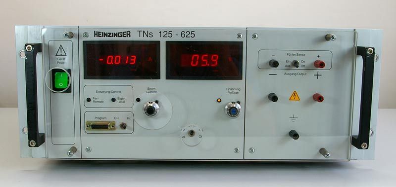 Heinzinger TNs 125 625 Labornetzteil DC 125V/5A Rechn.