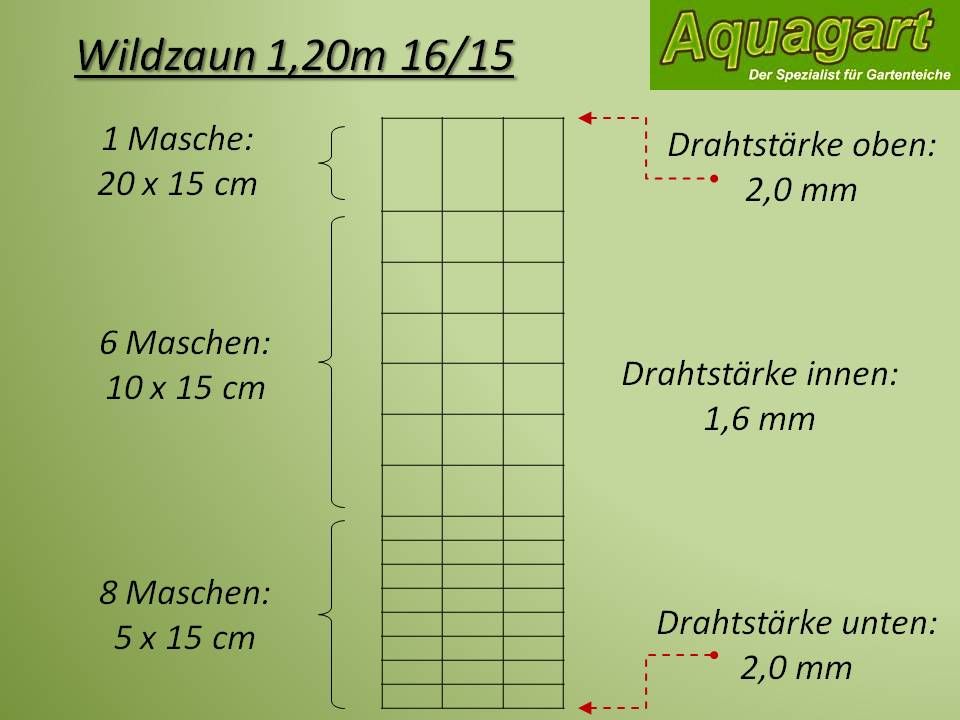 Wildzaun Forstzaun Weidezaun Drahtzaun  verschiedene Ausführungen