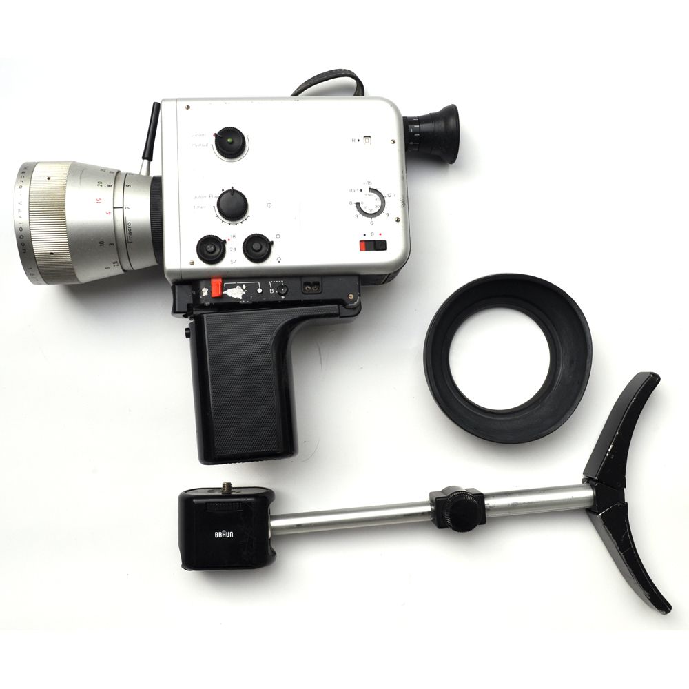 FILMKAMERA BRAUN NIZO 801 MACRO Super 8 Kamera RARITÄT für Sammler