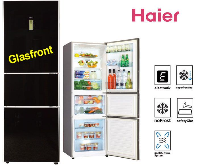 HAIER AFD 626 TGB KÜHL /GEFRIERKOMBINATION UMLUFT NOFROST A+ STAND