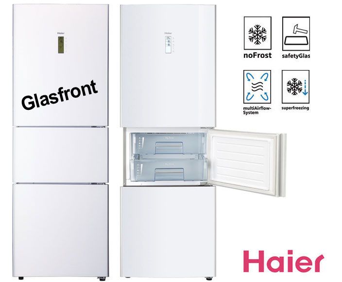 HAIER AFD 626 TGW KÜHL /GEFRIERKOMBINATION UMLUFT NOFROST A+ STAND