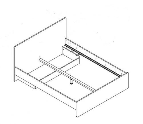 Schlafzimmer Set ELEGANCE 5 tlg. komplett, Kleiderschrank 4 türig mit