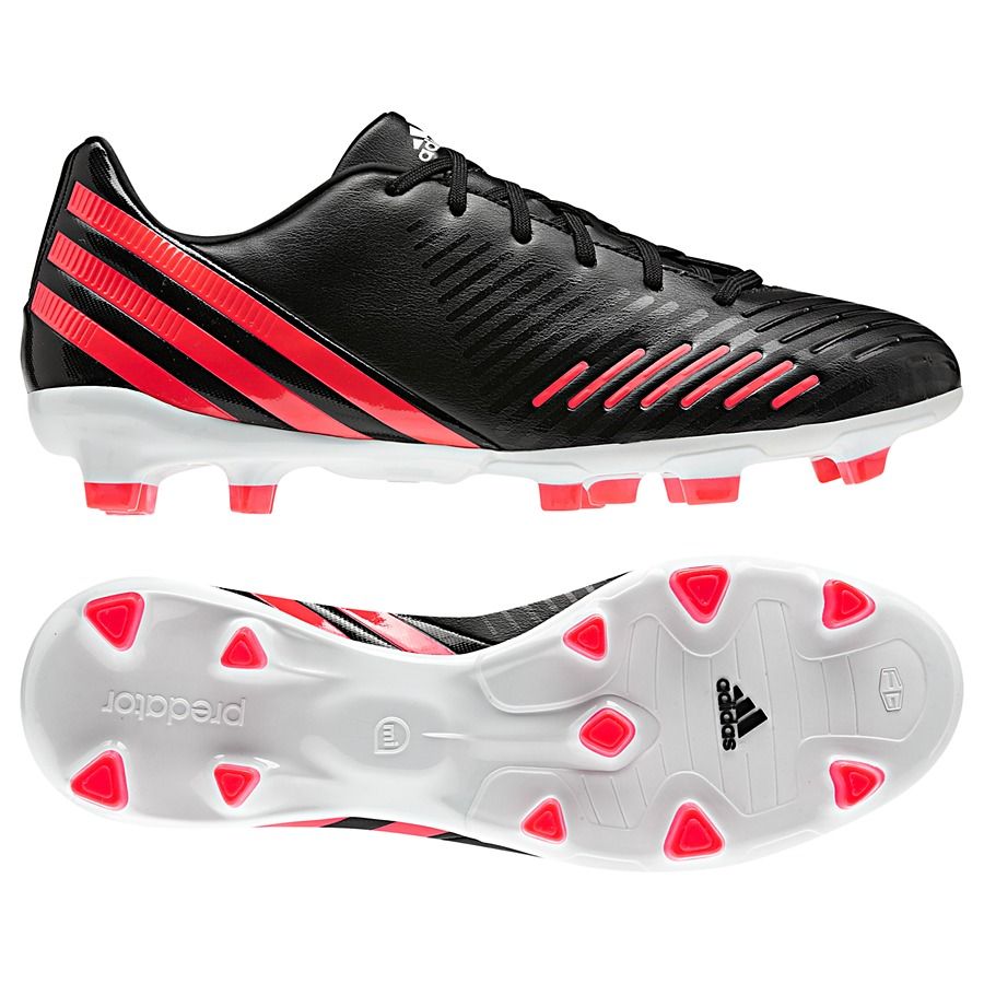 Adidas Predator Absolado LZ TRX FG Schwarz/Rot Fußballschuhe