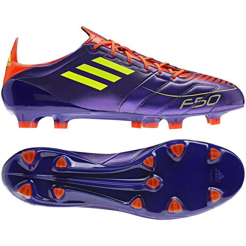 ADIDAS F50 ADIZERO TRX FG LILA LEDER FUßBALLSCHUHE NEU