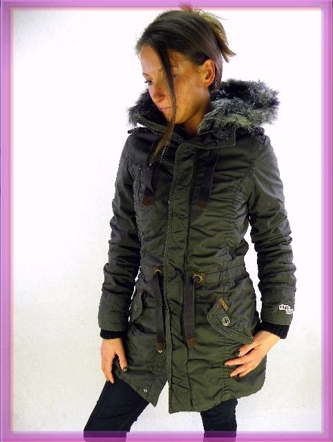 Khujo Winter Parka Chalk Iii S Xxl Taupe Grau Damen Wintermantel On Popscreen