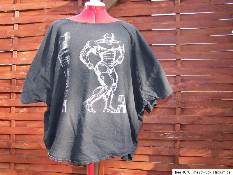 Gravity Force Bodyshirt 3XL 4XL 5XL Muscle Robot made in USA Vintage w