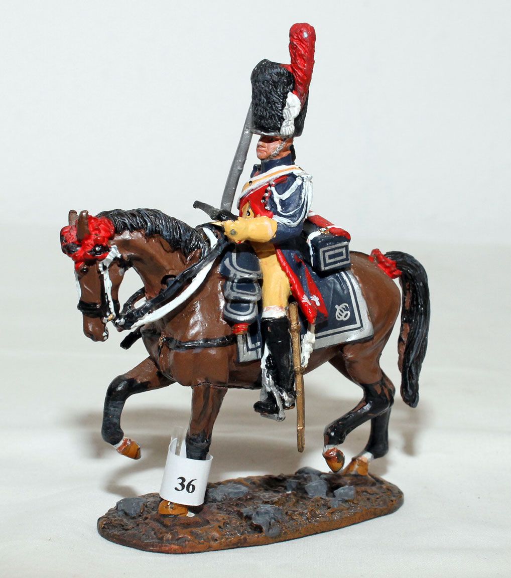 Del Prado Militärsfiguren, Napoleonische Kriege Kavallerie 31 40.