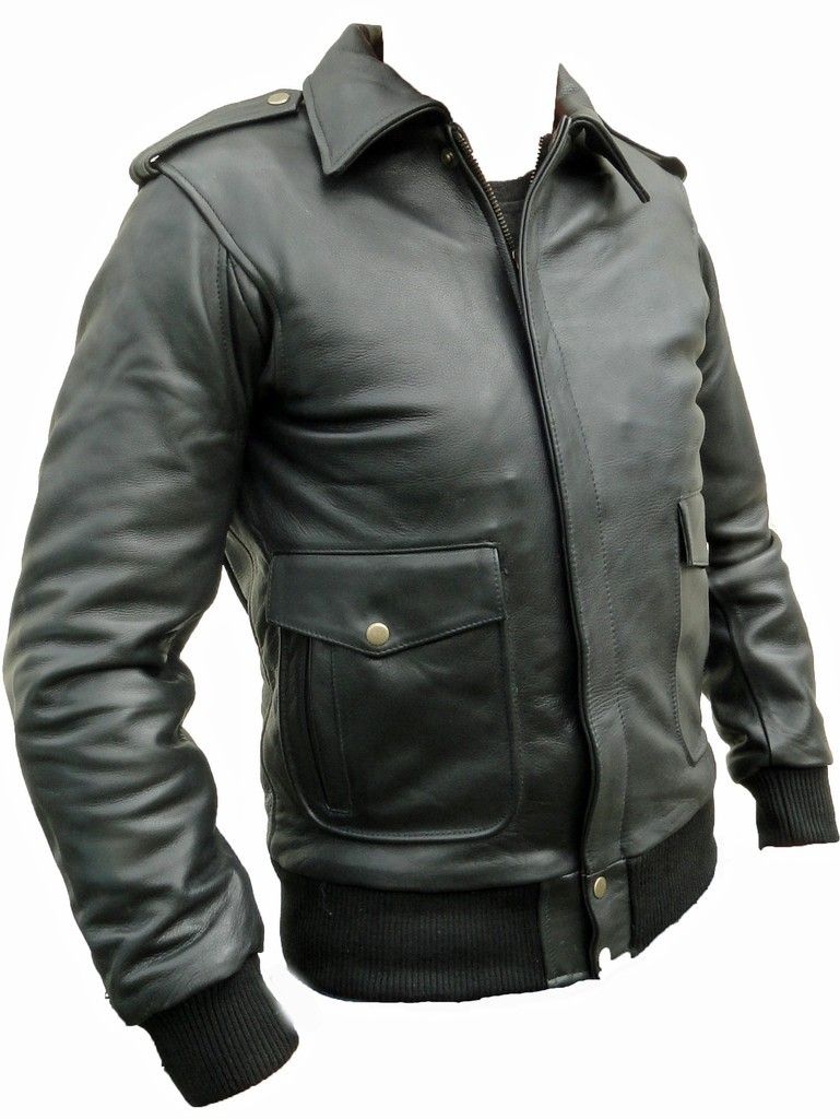 LEDERJACKE, FLIEGERJACKE, PILOTENJACKE, MOTORRADJACKE