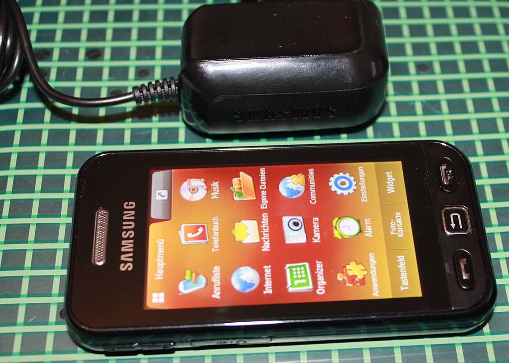 Samsung Star S5230 Nobel Schwarz (Ohne Simlock) Smartphone Touch Handy