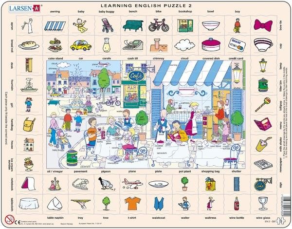 Larsen Puzzle   Learning English Puzzle 2