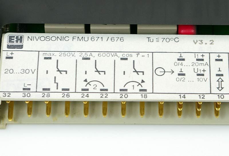 Endress + Hauser Nivosonic FMU 676 Ultraschall