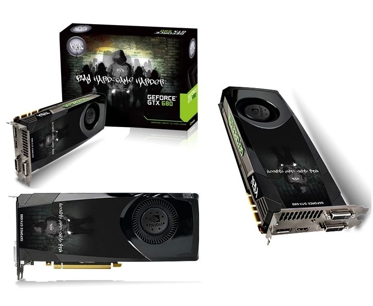  NVidia GeForce GTX680 Kepler 2048 MB DDR5 PCIe GTX 680 NEU lieferbar