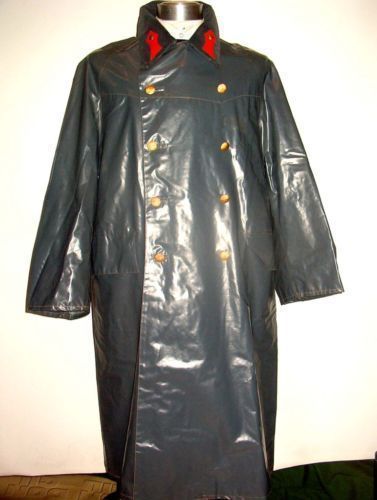 GUMMIMANTEL, RUBBER, RAINCOAT in GRAU Gr 52 TOP ZUSTAND