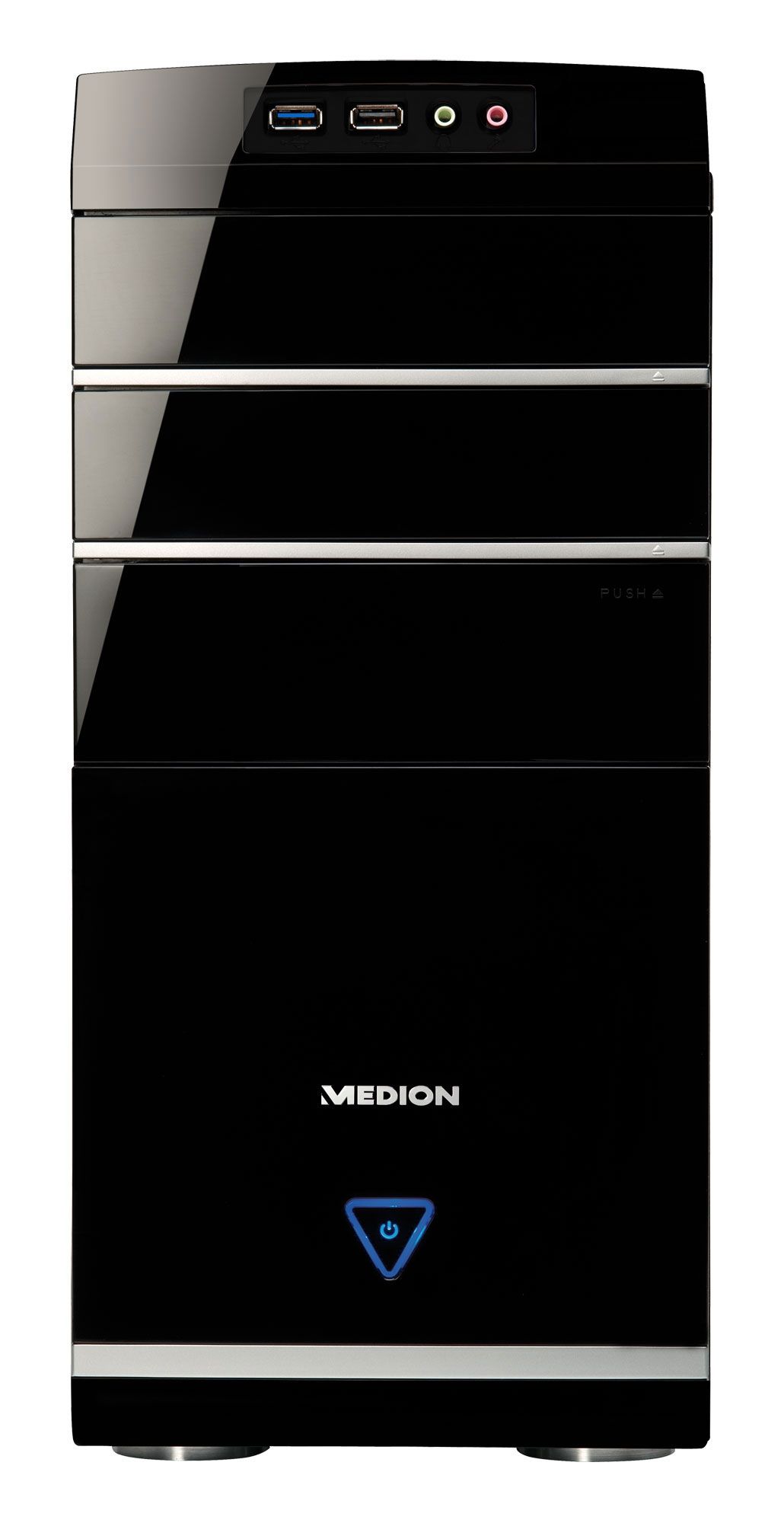 MEDION AKOYA P5310 PC System Intel i5 3GHz 4GB 2000GB WLAN Datenhafen