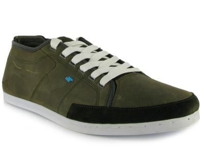 Boxfresh SPARKO 4 Größe EUR 45 Khaki/Blue aus Leder