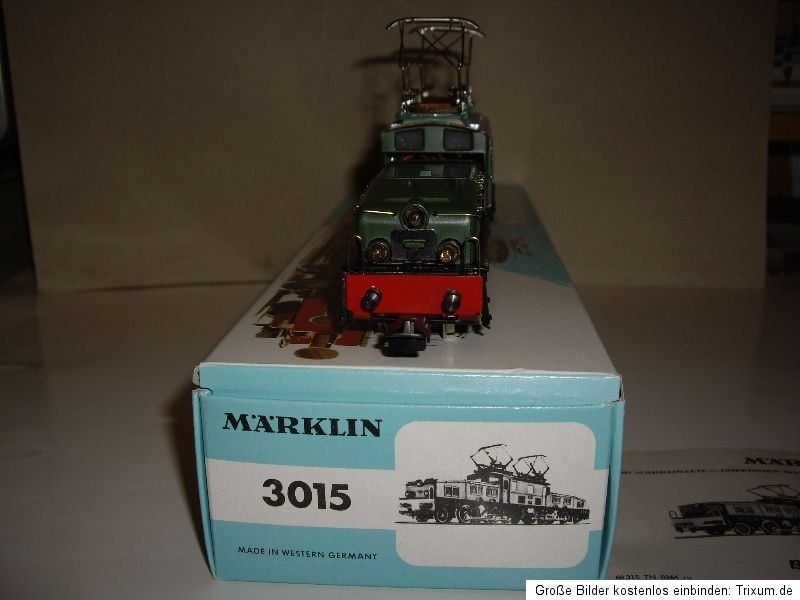 Märklin   E   Lok   3015   unbespieltes   Krokodil der SBB   CFF