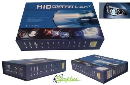 KIT XENON H1 H3 H4 H7 H4 3 6000K FARI XENO DIGITALE HID