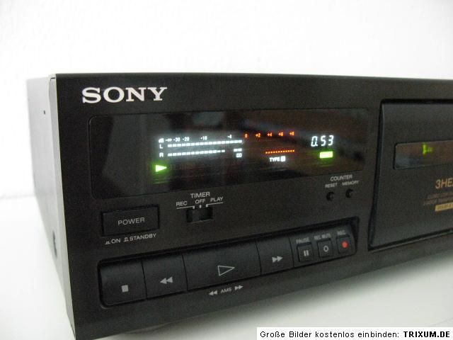 Sony TC K 711S Stereo Cassette Deck Super Einwandfrei und Hochwewrtig