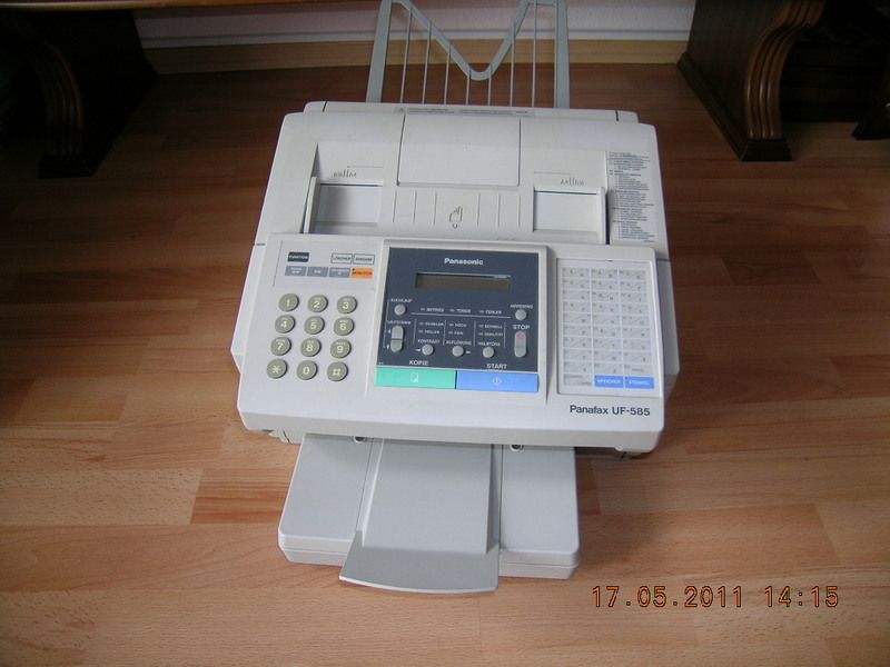 PANASONIC LASER FAX PANAFAX UF 585 mit Toner