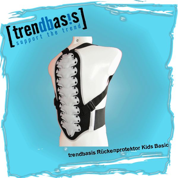 trendbasis Rückenprotektor Kids, Backprotector, NEU