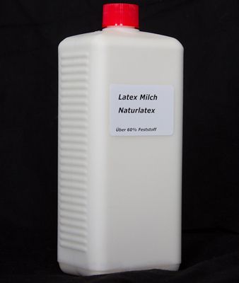 Flüssiglatex  Extrem Dickflüssig  1Liter Semi Transparent Low