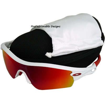 NEW 2012 OAKLEY RADAR PATH POLISHED WHITE POSITIVE RED IRIDIUM 09 721J