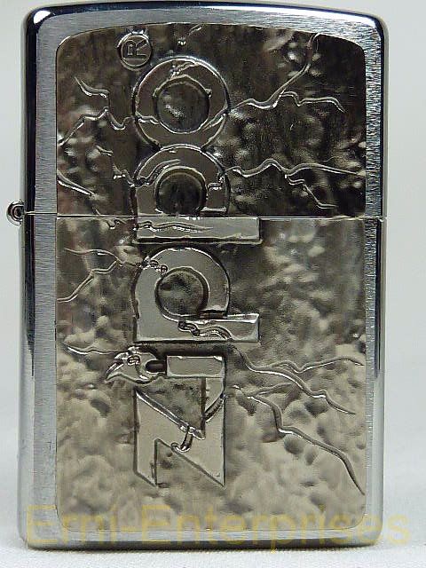 Zippo Stone Emblem schwere Platte Schriftzug Zippo Neu 46,95