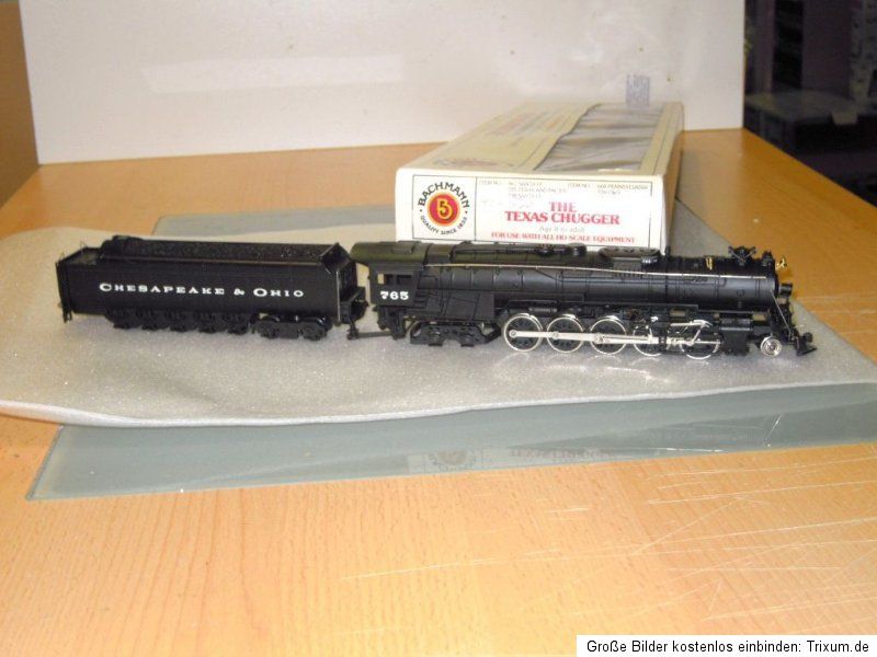 Bachmann 726 Dampflok 2 10 4 Texas d.C&O, Chesapeake & Ohio Top in OVP