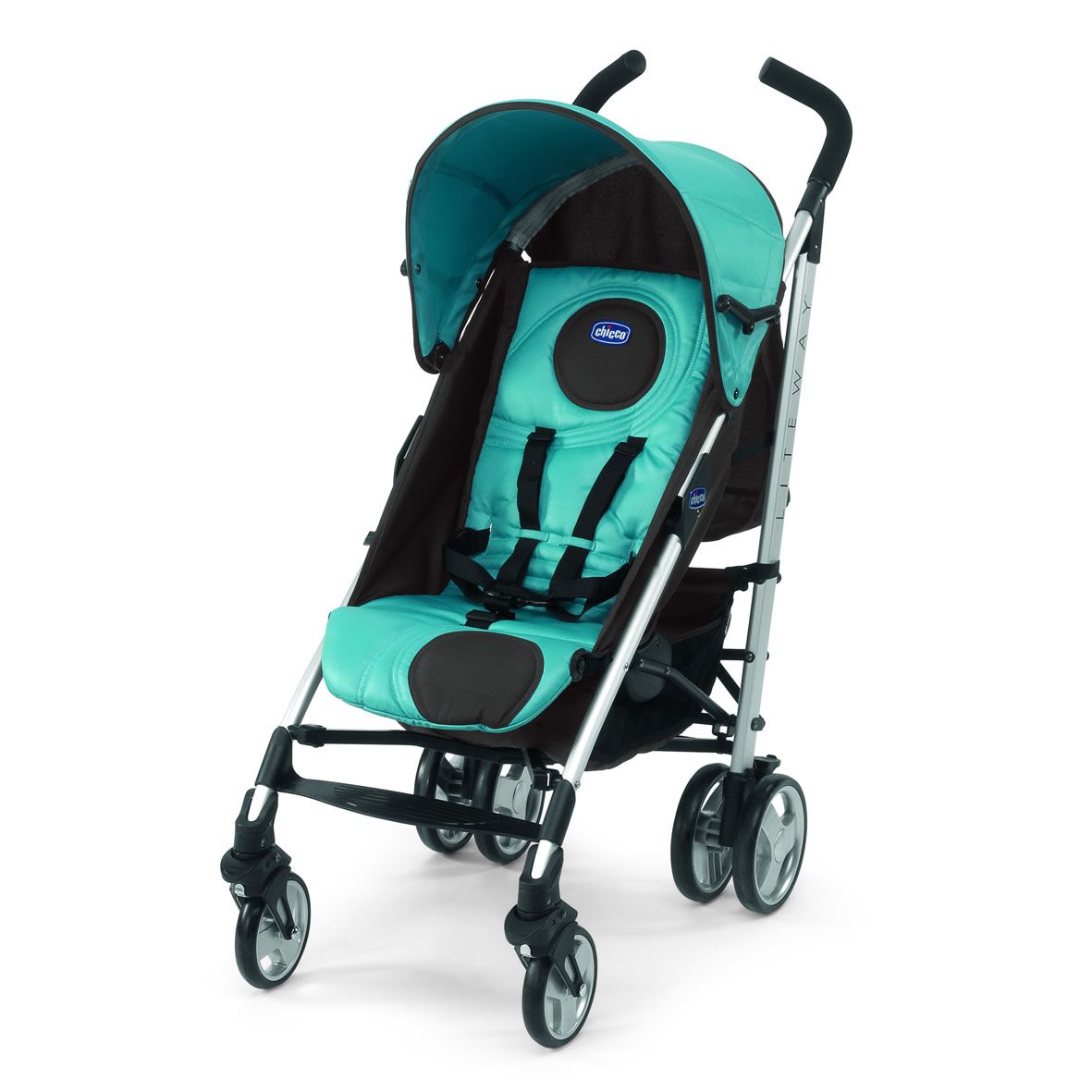 CHICCO Sportwagen Lite Way Buggy inkl. gratis Frontbügel DESIGN 2012