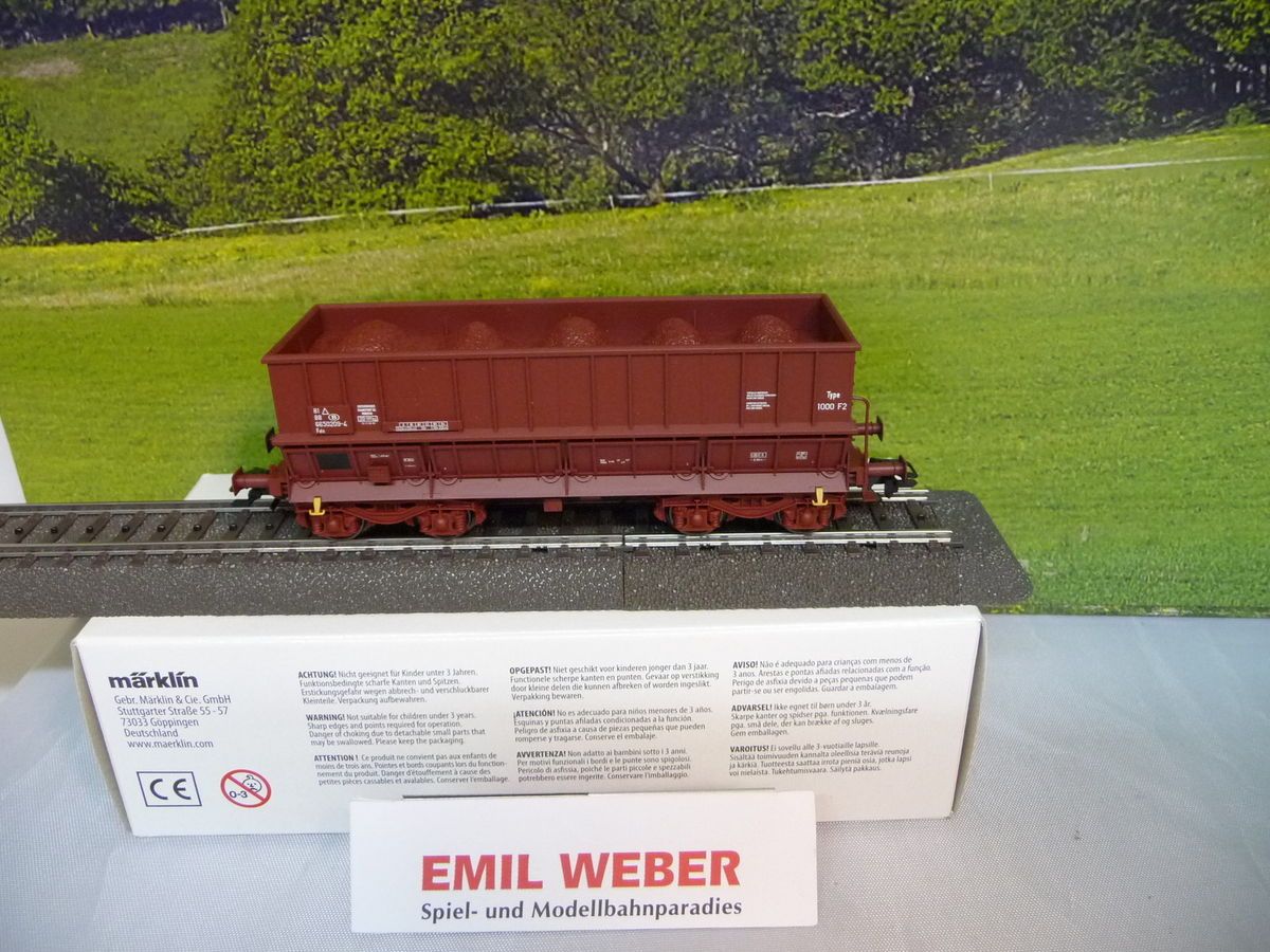 Märklin HO, Erzwagen, 00768 03, Neu, OVP