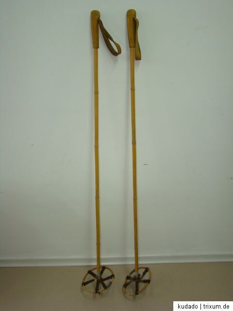 Nr.C6672 Antike Skistöcke um 1930 RAR   SKI POLES