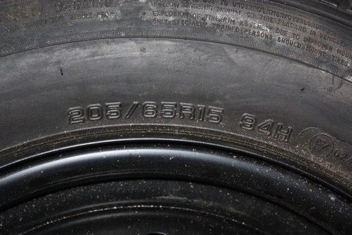 Citroen C5 Ersatzrad Notrad 205/65 R15 94H Stahlfelge