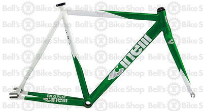 Cinelli Mash Track Frameset GREEN 55cm Alloy Carbon Fixed Gear Frame