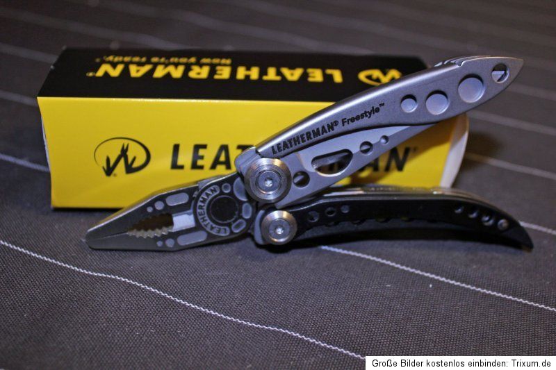 Leatherman L831121 Freestyle / Edelstahl / Griffe mit Zyteleinlage NEU