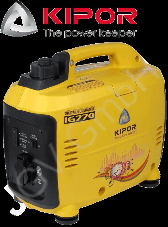 Kipor Benzin Inverter Stromerzeuger IG 770 Generator