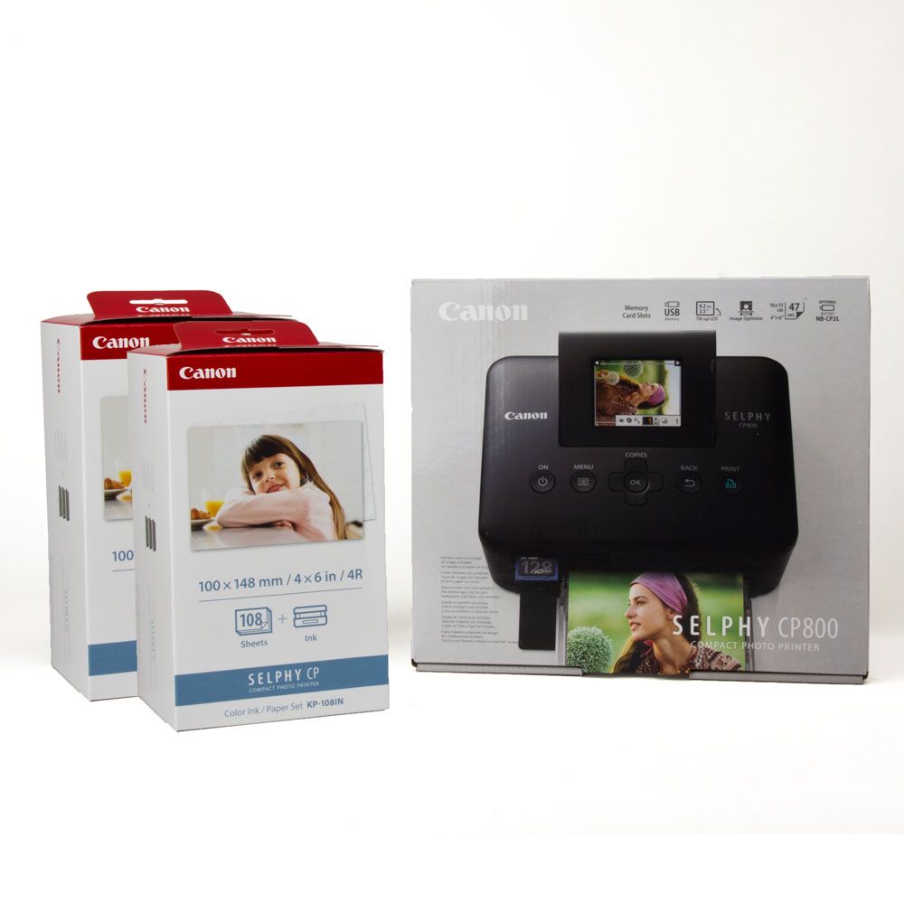 Canon Selphy CP800 black CP 800 Fotodrucker 10x15 cm