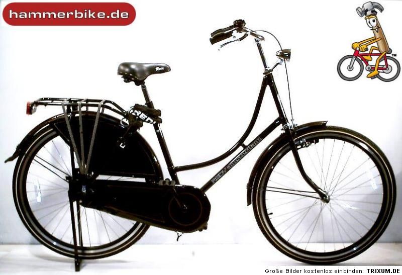 26 Zoll Hollandrad/Nostalgiefahrrad mit 3 Gänge 26004sw