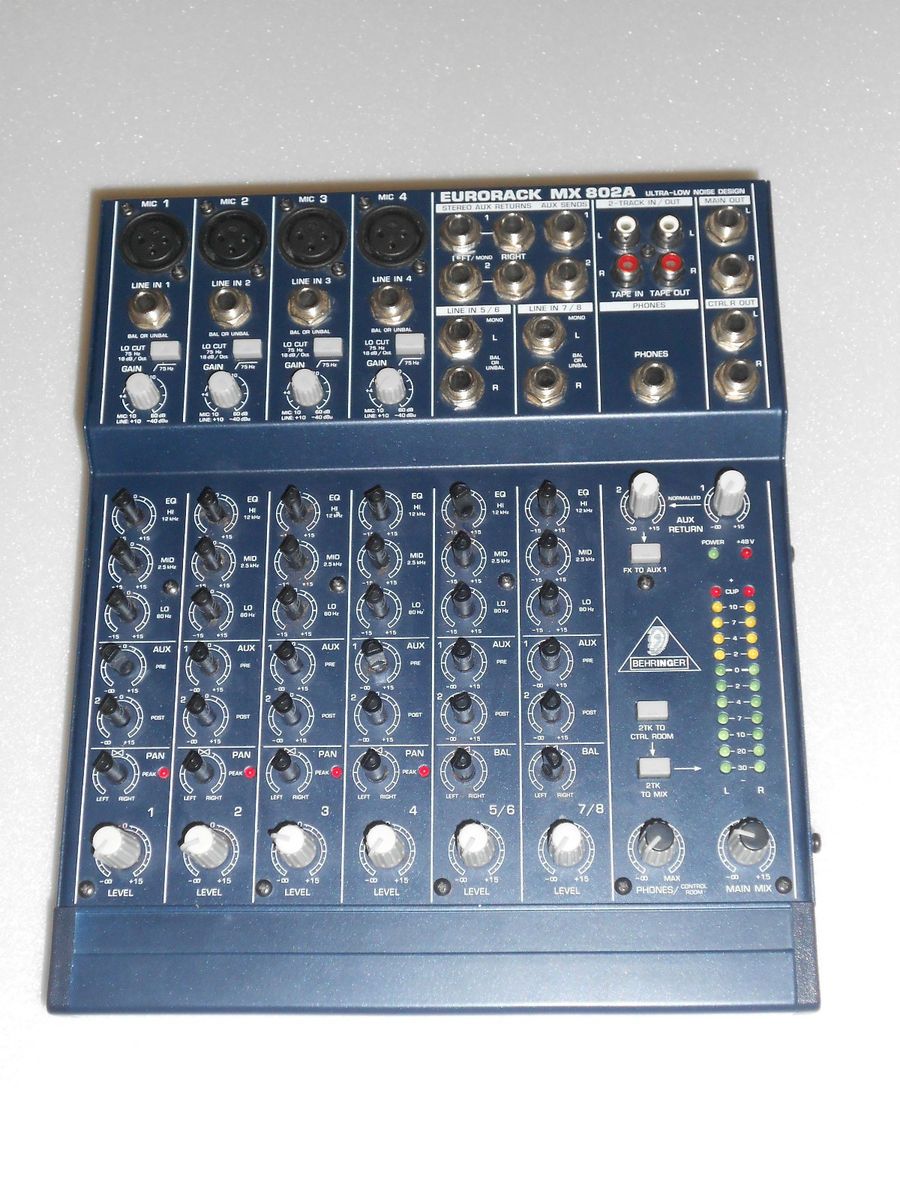 BEHRINGER EURORACK MISCHPULT MX 802A