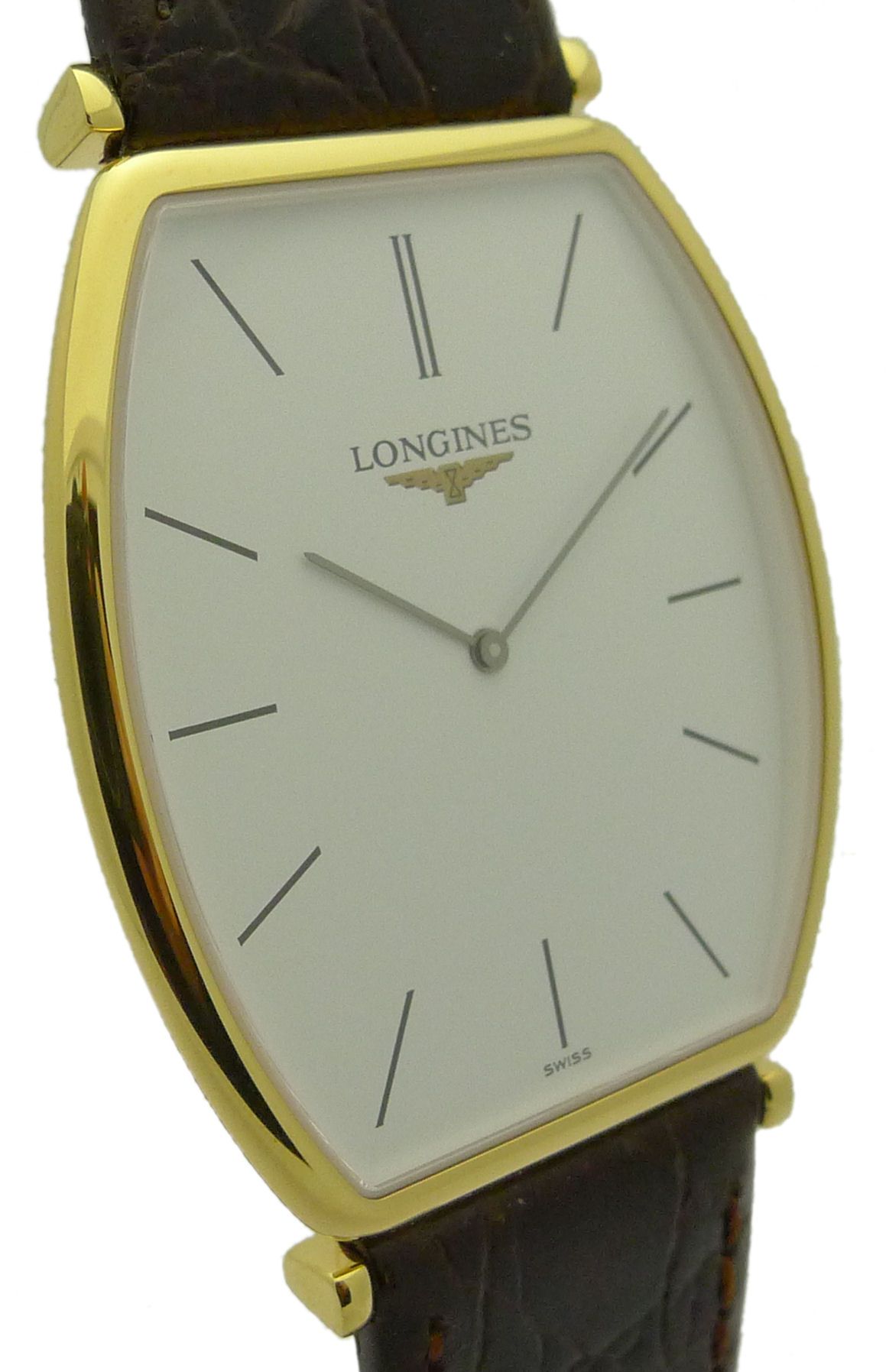 LONGINES LA GRANDE CLASSIQUE HERREN 2011 VERGOLDET   ÜBERGROSSES