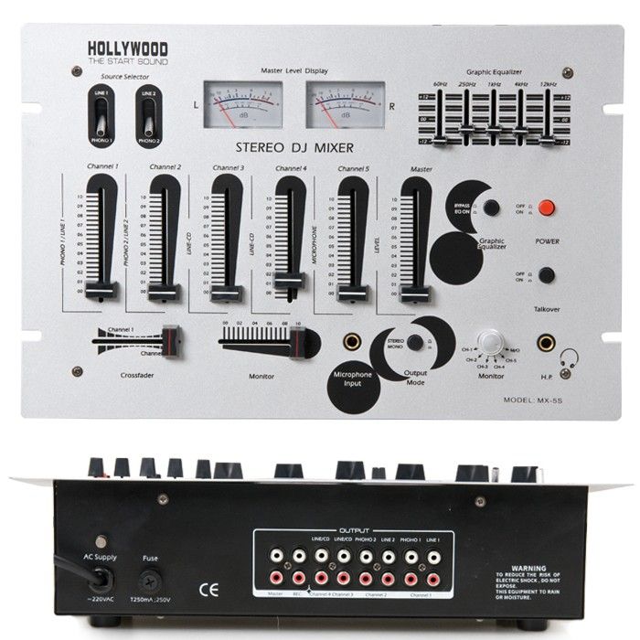 PA Beschallungssystem Endstufe Boxen DJ Mixer Beschallungsanlage